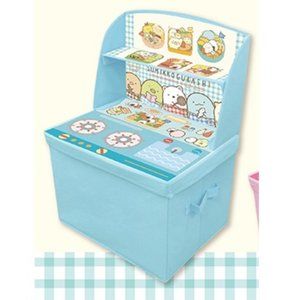 Sumikkogurashi - Storage Box with Shelves (BLUE)